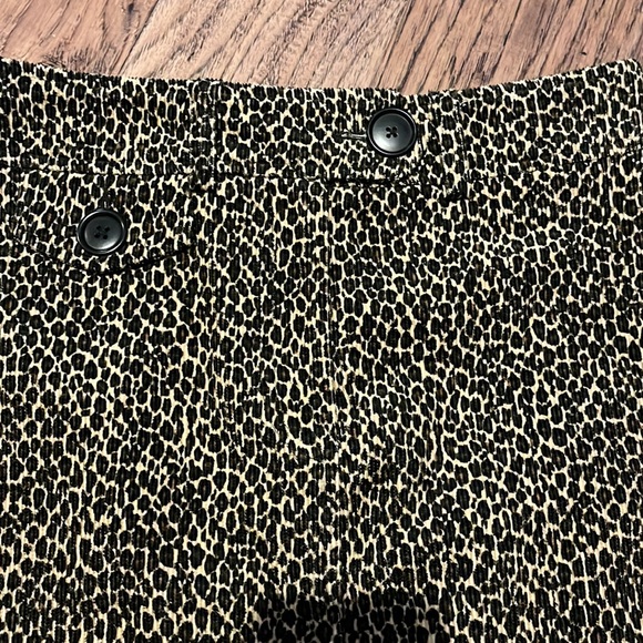 Harold’s Leopard Corduroy Mini Skirt size 2 - Picture 3 of 6